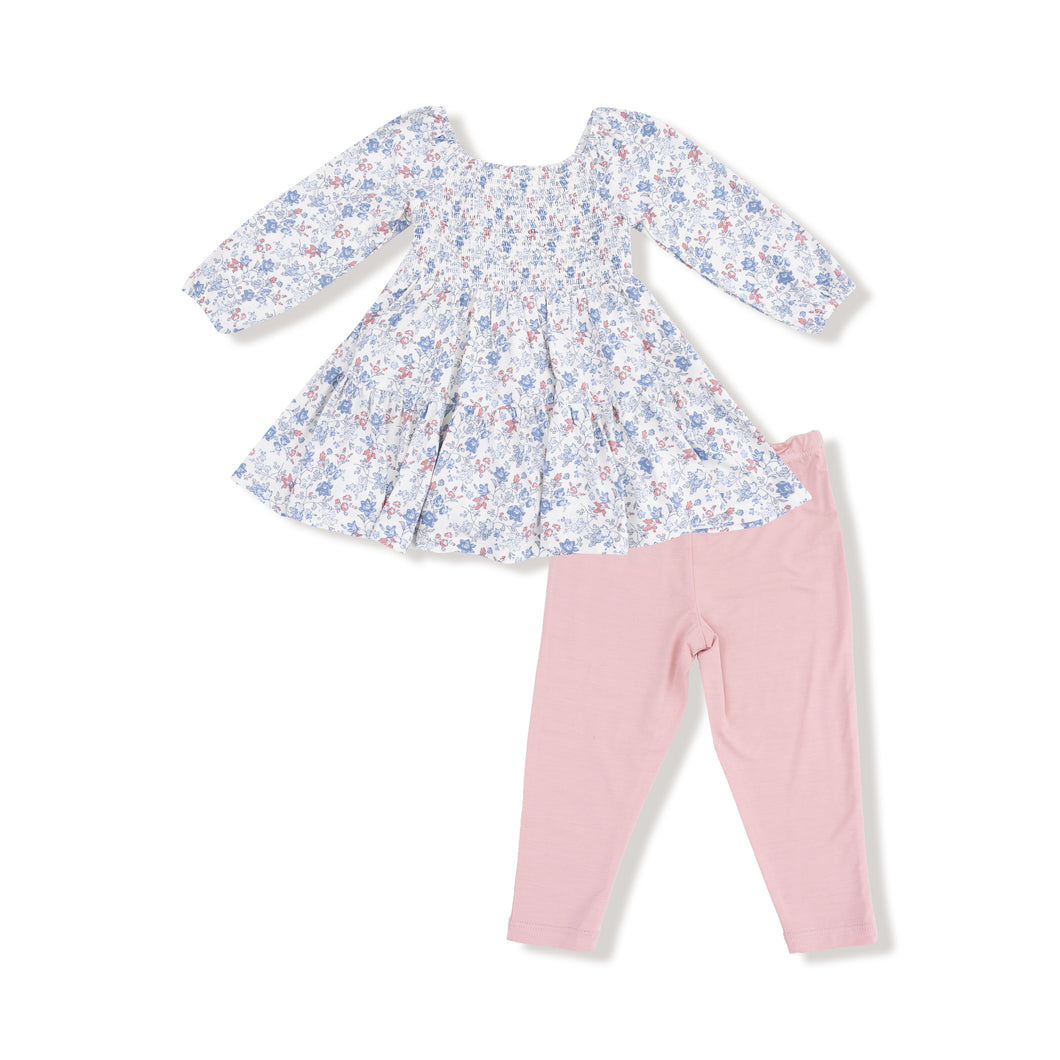 Country Girl Floral Dress & Legging