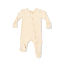 Load image into Gallery viewer, Solid Italian Straw Footie Sleeper
