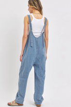 Load image into Gallery viewer, One-And-Done Denim Jumpsuit
