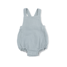 Load image into Gallery viewer, Solid Muslin Jadeite Sunsuit
