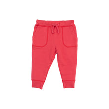 Load image into Gallery viewer, Varsity Red Jogger Pant

