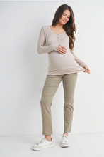 Load image into Gallery viewer, Skylar Ribbed Henley
