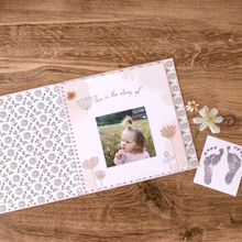 Load image into Gallery viewer, Wildflower Meadow Luxury Baby Memory Book
