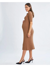 Load image into Gallery viewer, Elegance Knit Maternity Midi
