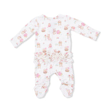 Load image into Gallery viewer, Easter Egg Hunt Pink Footie Sleeper
