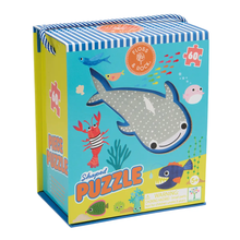 Load image into Gallery viewer, Ocean 60pc Shaped Puzzle
