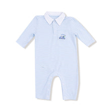 Load image into Gallery viewer, Baby Golf Carts Polo Romper
