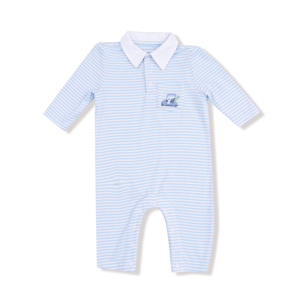 Baby Golf Carts Polo Romper
