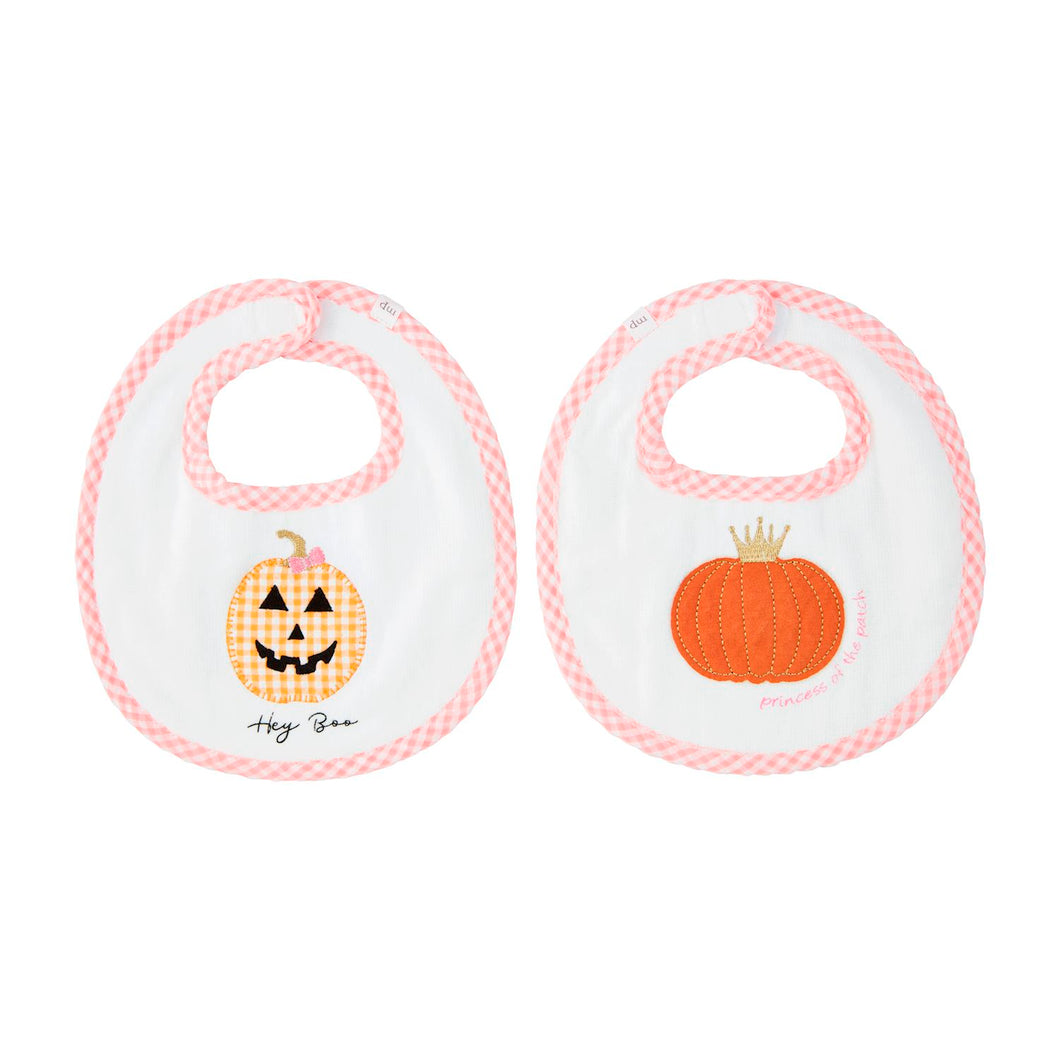 Pink Pumpkin Bib