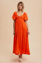 Load image into Gallery viewer, Tolly Flutter Sleeve Maxi
