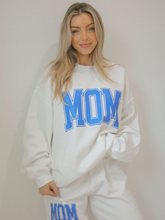 Load image into Gallery viewer, Mom Blue Sweatshirt
