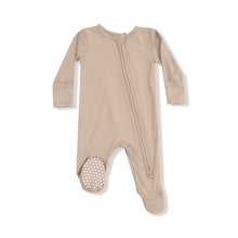 Load image into Gallery viewer, Smoke Gray Footie Sleeper
