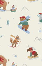 Load image into Gallery viewer, Winter Animal Sports Romper
