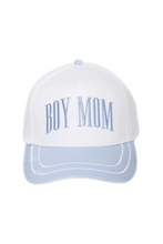 Load image into Gallery viewer, Boy Mom Embroidered Double Stitch Hat
