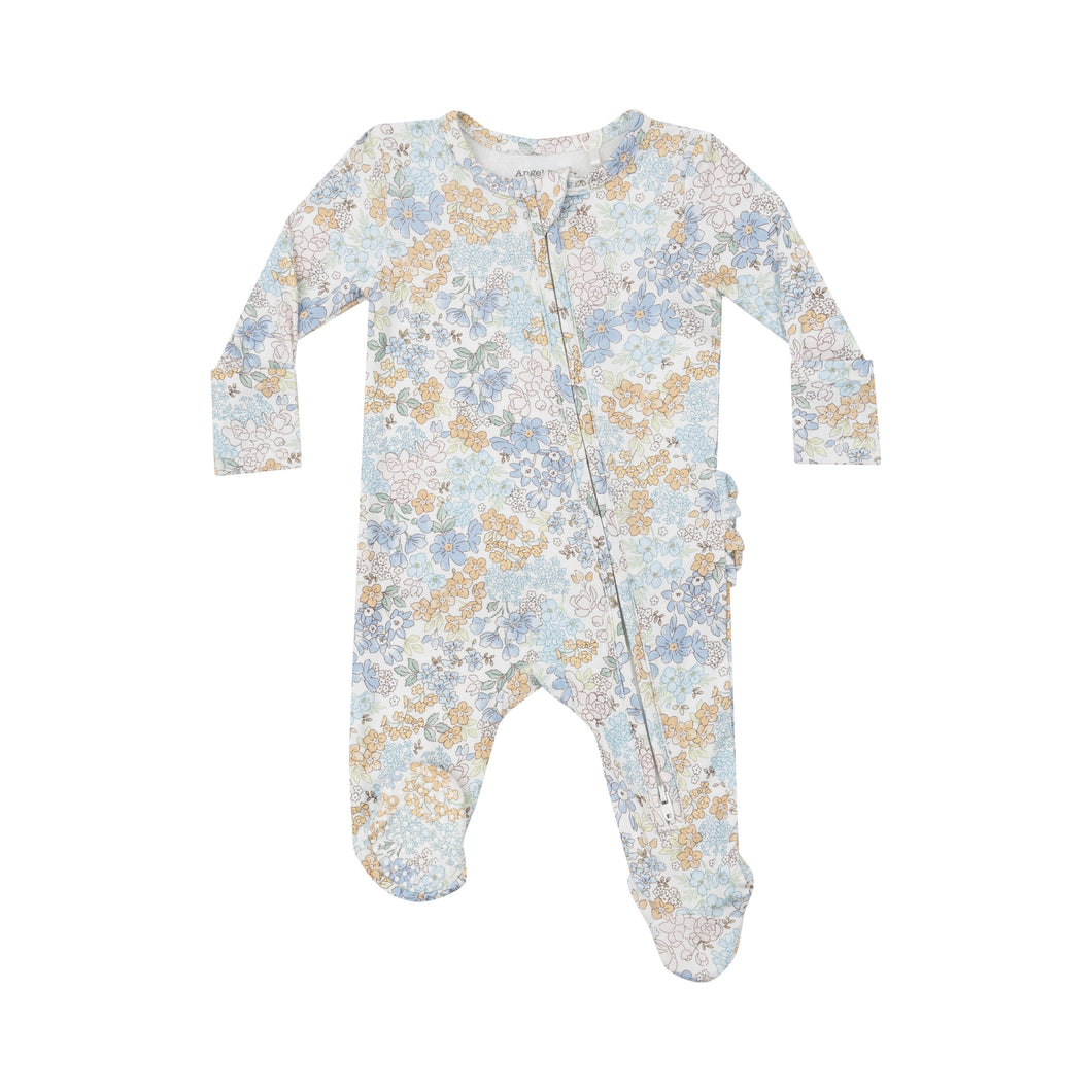 Edith's Floral Footie Sleeper