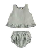 Load image into Gallery viewer, Ruffled Tulip Top &amp; Bloomer
