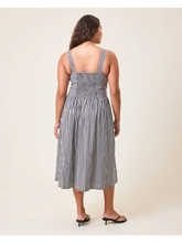 Load image into Gallery viewer, Gracie Poplin Nursing Midi Dress
