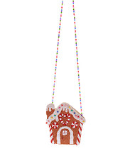 Load image into Gallery viewer, Gingerbread Beaded Purse
