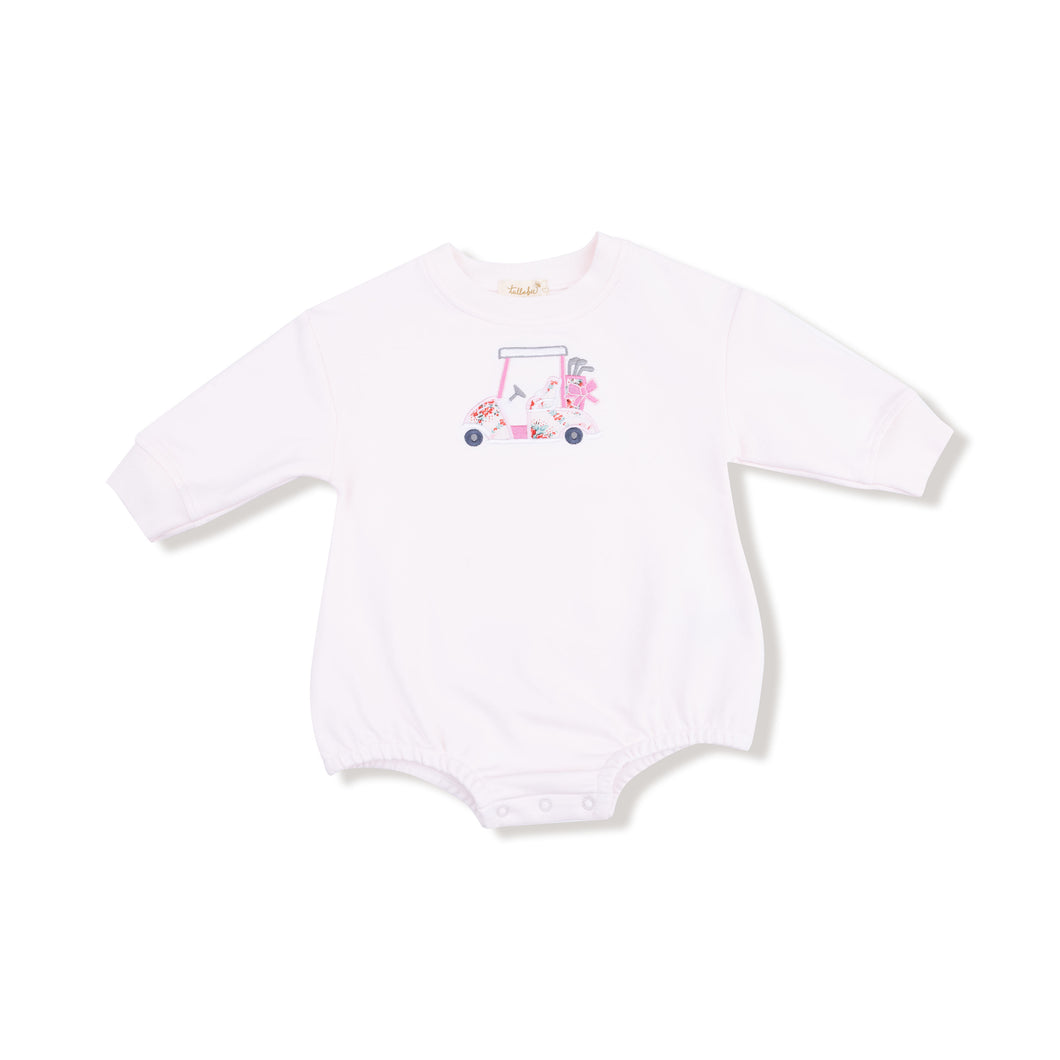 Golf Pink Sweatshirt Bubble