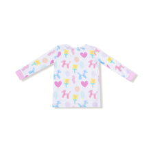 Load image into Gallery viewer, Pink Balloon Animals PJ Set
