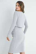 Load image into Gallery viewer, Maci Crop Cardigan &amp; Dress
