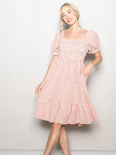 Load image into Gallery viewer, Penelope Gingham Dress
