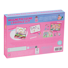 Load image into Gallery viewer, Rainbow Fairy Magnetic Scene &amp; Doodle Set
