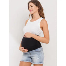 Load image into Gallery viewer, Stassi Maternity Jean Shorts
