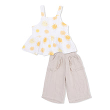 Load image into Gallery viewer, Happy Suns Peplum Tank &amp; Pant
