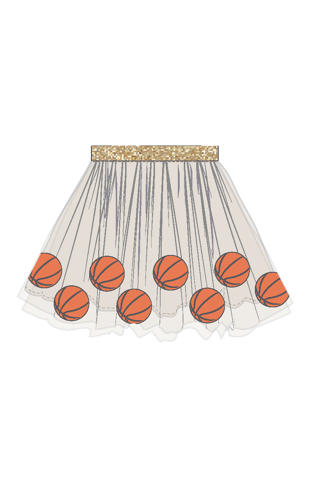 Basketball Varsity Tutu