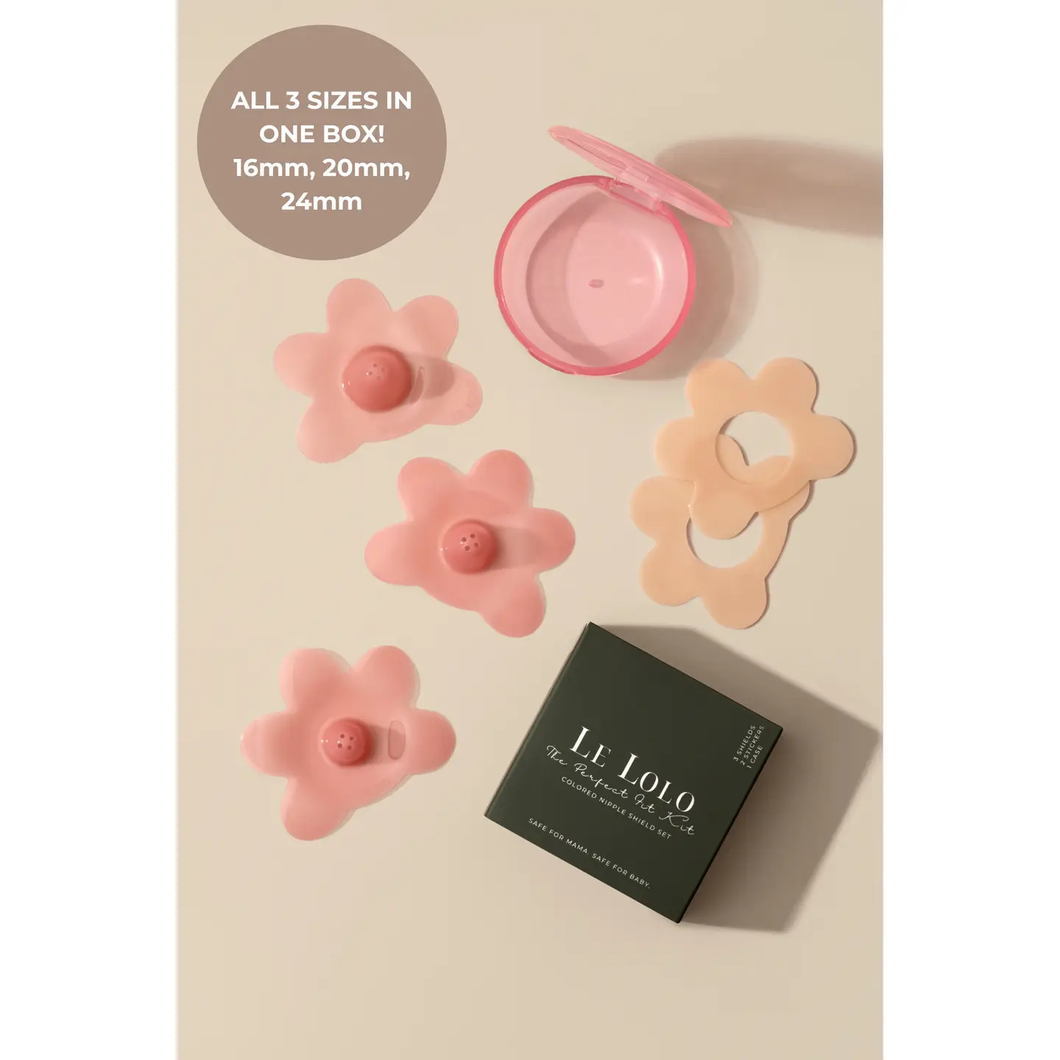 The Perfect Fit Kit Nipple Shield Set Blush