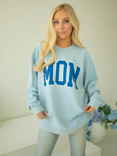 Load image into Gallery viewer, Blue Mom Cord Sweatshirt
