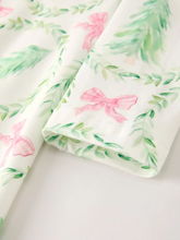 Load image into Gallery viewer, Christmas Tree &amp; Wreath Twirl Dress
