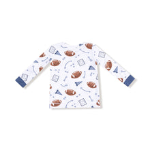 Load image into Gallery viewer, Navy Touchdown Time PJ Set
