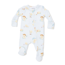 Load image into Gallery viewer, Vintage Spring Ducklings Footie
