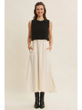 Load image into Gallery viewer, Molly Chunky Sweater Midi Dress
