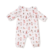 Load image into Gallery viewer, Cowgirl Dogs Romper
