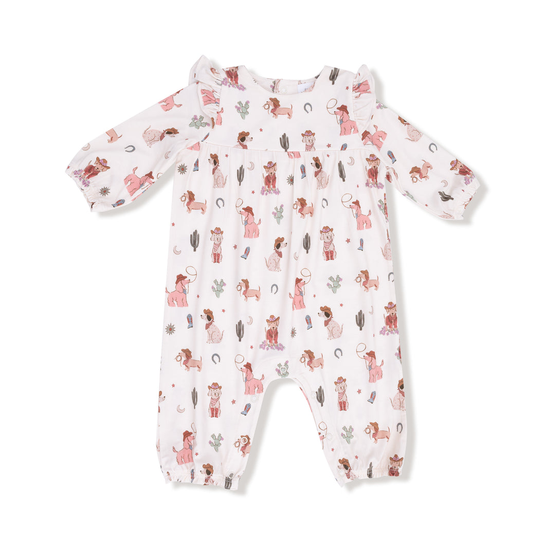 Cowgirl Dogs Romper
