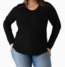 Load image into Gallery viewer, Bamboo Nursing &amp; Maternity Long Sleeve
