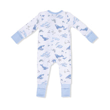 Load image into Gallery viewer, Watercolor Blue Whales Sleeper
