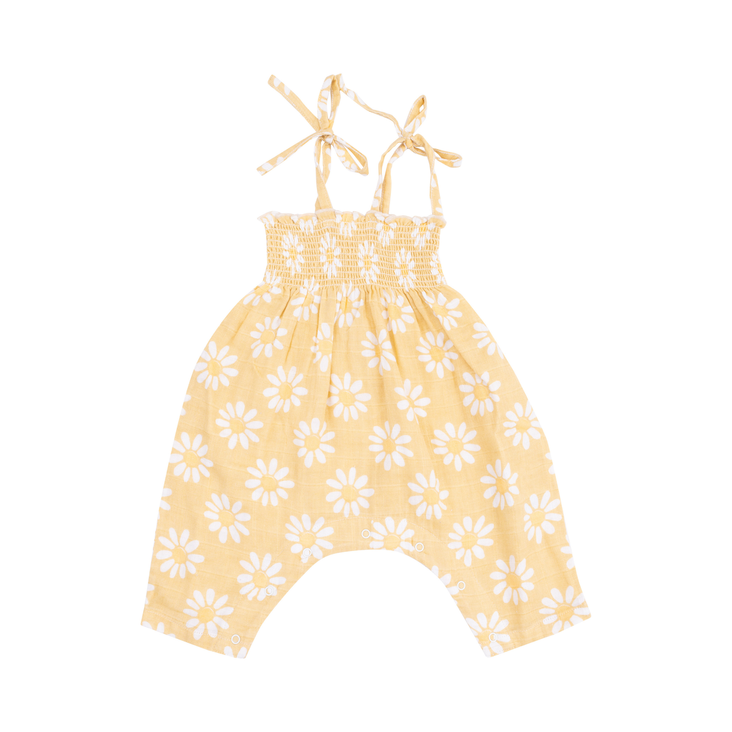 Mod Daisy Tie Strap Jumpsuit