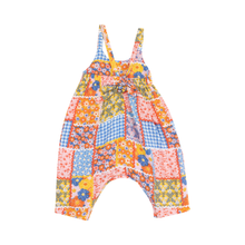 Load image into Gallery viewer, Ric Rac Patchwork Romper
