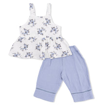 Load image into Gallery viewer, Belle Rosette Dot Tank &amp; Pant
