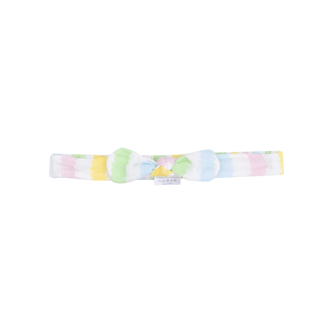 Ric Rac Stripe Knot Headband