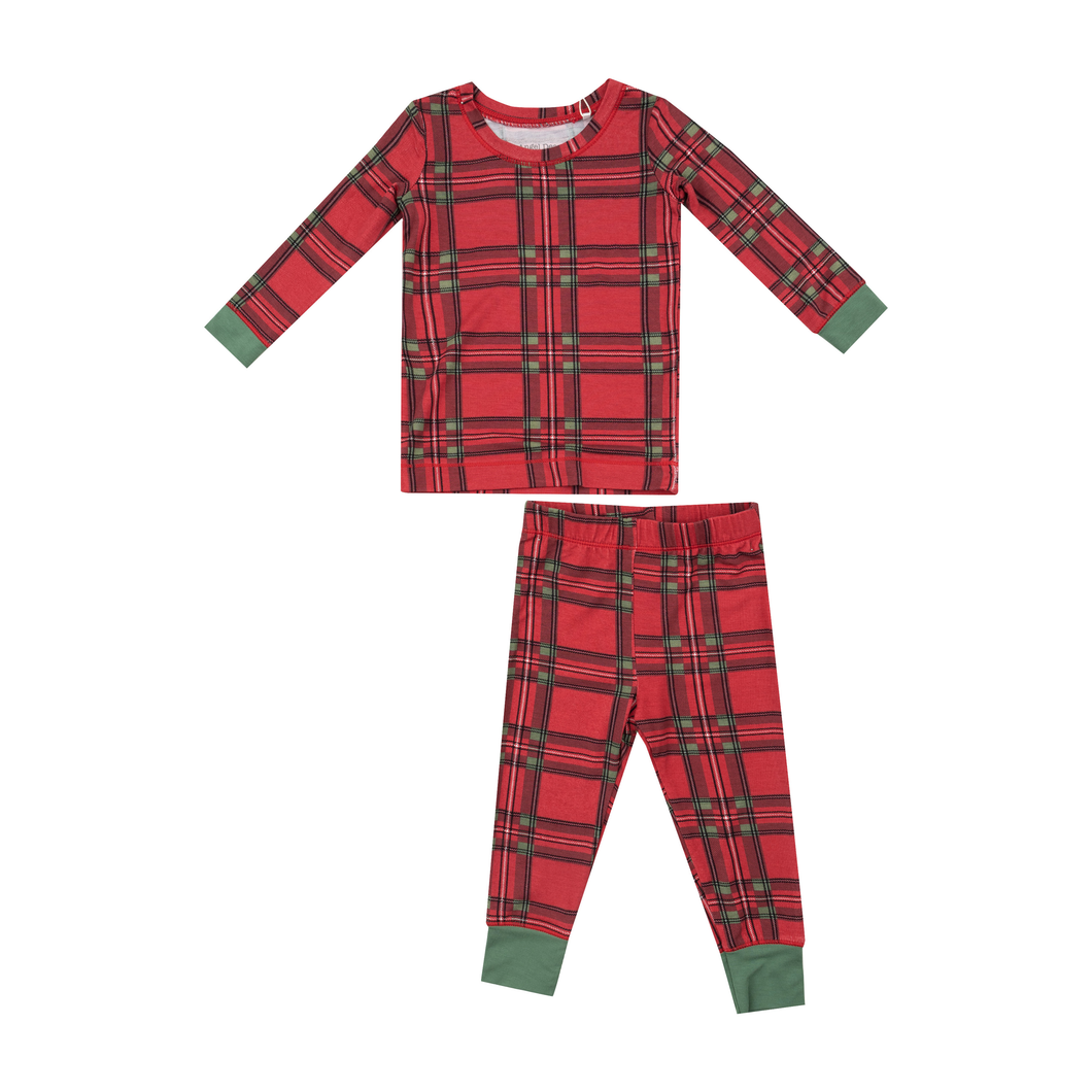 Vintage Holiday Plaid Loungewear