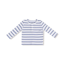 Load image into Gallery viewer, Vintage Stripe Henley Top
