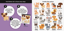 Load image into Gallery viewer, First Sticker Art: Cuddly Pets
