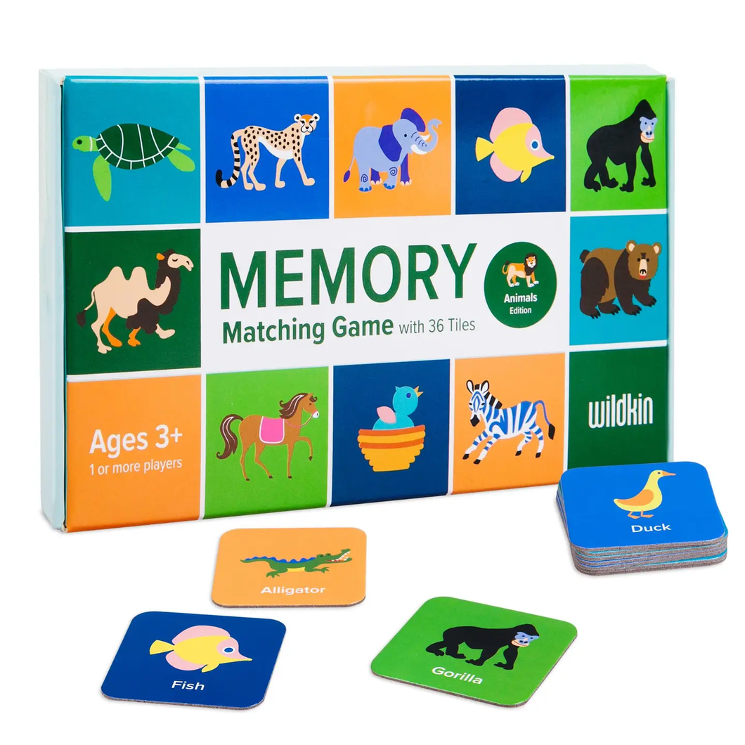 Memory Matching Game - Animals