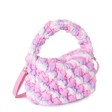 Load image into Gallery viewer, Quilted Scrunchies Mini Hobo Crossbody
