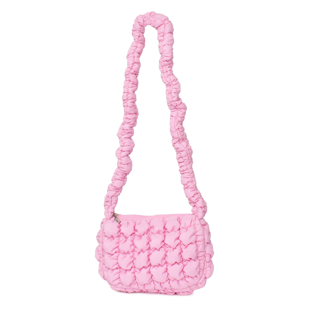 Quilted Scrunchies Mini Sling Bag